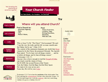 Tablet Screenshot of findchurch.com